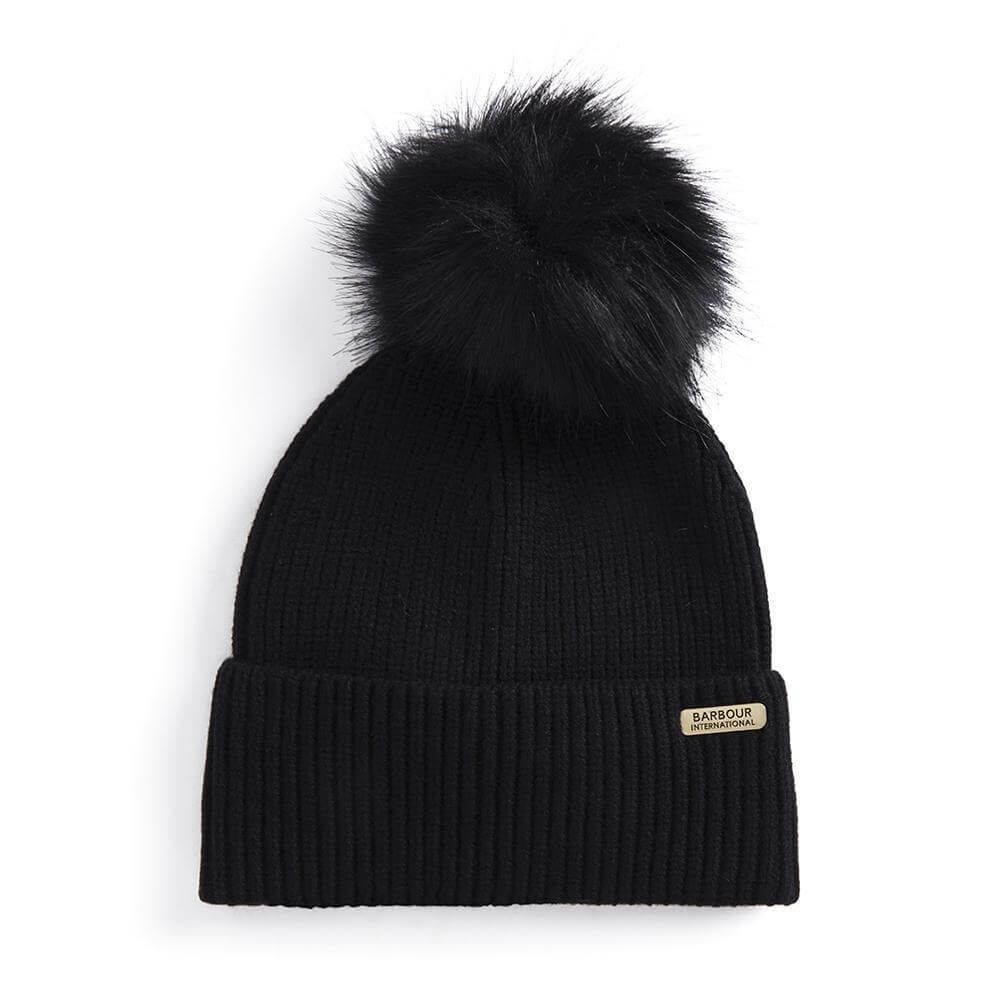 Barbour International Mallory Pom Beanie